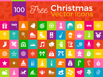 100 Free Christmas Vector Icons in Ai, EPS & PNG Format 2016 christmas christmas 2016 christmas icons christmas vectors free christmas icons