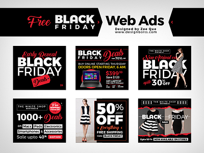 Free Premium Black Friday Sales / Deals Web Ads in Ai black friday black friday 2016 black friday ads deals free ads sales web ads website ads