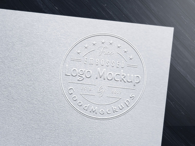 Download Free Premium Embossed Logo Mockup PSD by Zee Que ...