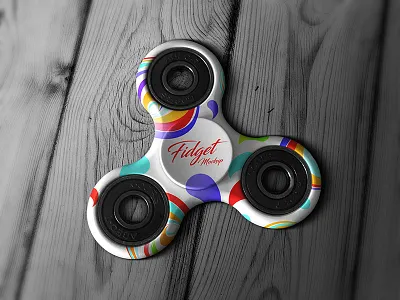 Free Tri-Fidget Spinner Hand Toy Mockup PSD fidget fidget spinner fidget toy free download free mockup freebie mockup mockup psd psd spinner