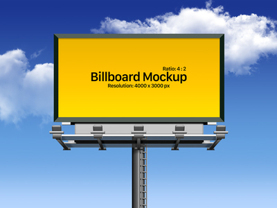 Download Free Fully Customizable Outdoor Advertising Billboard ...