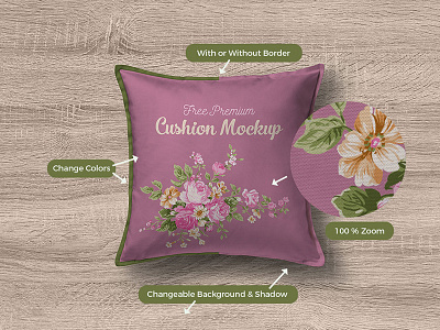 Download Cushion Mockup Designs Themes Templates And Downloadable Graphic Elements On Dribbble