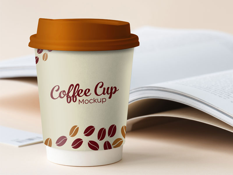 Download Free Small Paper Coffee Cup Mockup PSD by Zee Que | Designbolts on Dribbble