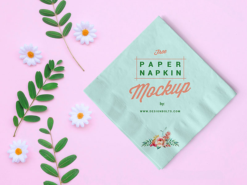 Download Free Table Paper Napkin Mockup PSD by Zee Que | Designbolts on Dribbble
