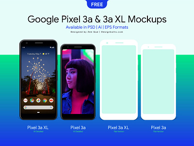 Free Google Pixel 3a & Pixel 3a XL Mockup PSD, Ai & EPS ai mockup free download free mockup free psd freebie google pixel 3a mockup google pixel 3a xl mockup google pixel mockup mobile mockup mock up mockup mockup psd pixel 3a mockup pixel 3a xl mockup psd psd mockup