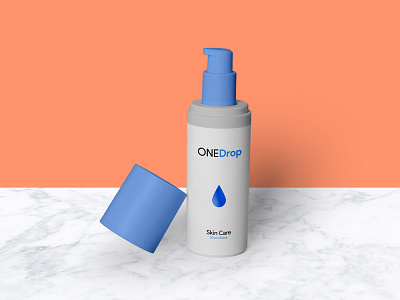 Free Skin Care Cream Plastic Opaque Bottle Mockup PSD bottle mockup cream bottle mockup free download free mockup free psd freebie mock up mockup mockup psd plastic bottle mockup psd psd mockup skin care bottle