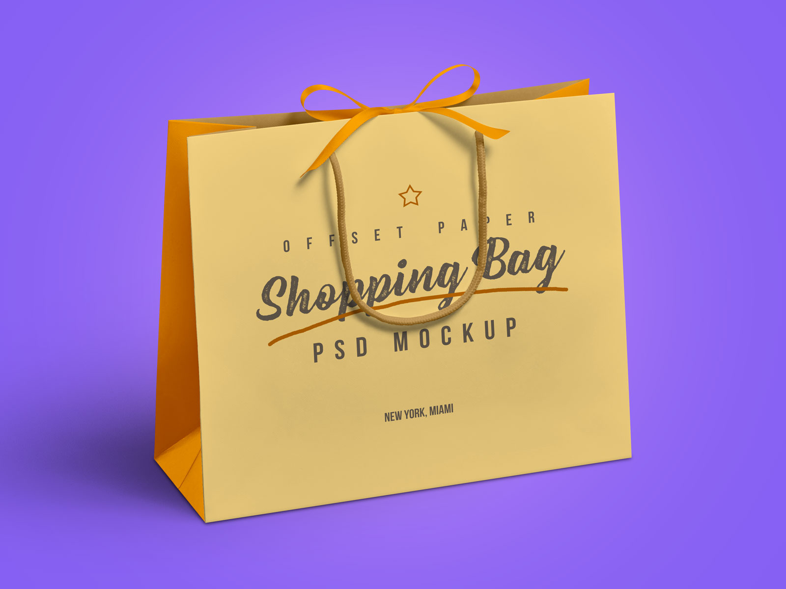 Download Free Grocery Shopping Bag Mockup PSD by Zee Que ...