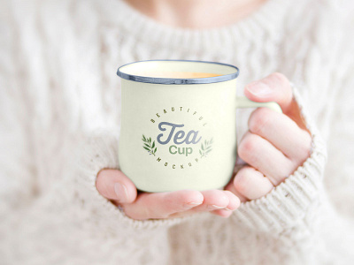 Female Holding Tea Cup Free Mockup PSD free download free mockup free psd freebie mock up mockup mockup psd mug mockup psd psd mockup tea cup mockup