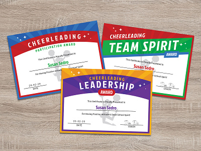 Free Cheerleader Award Certificate Design Templates Ai & PDF