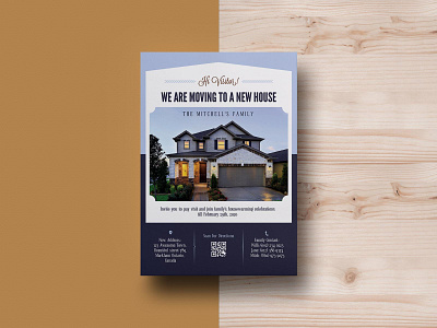 We Have Moved New House Flyer Template PSD