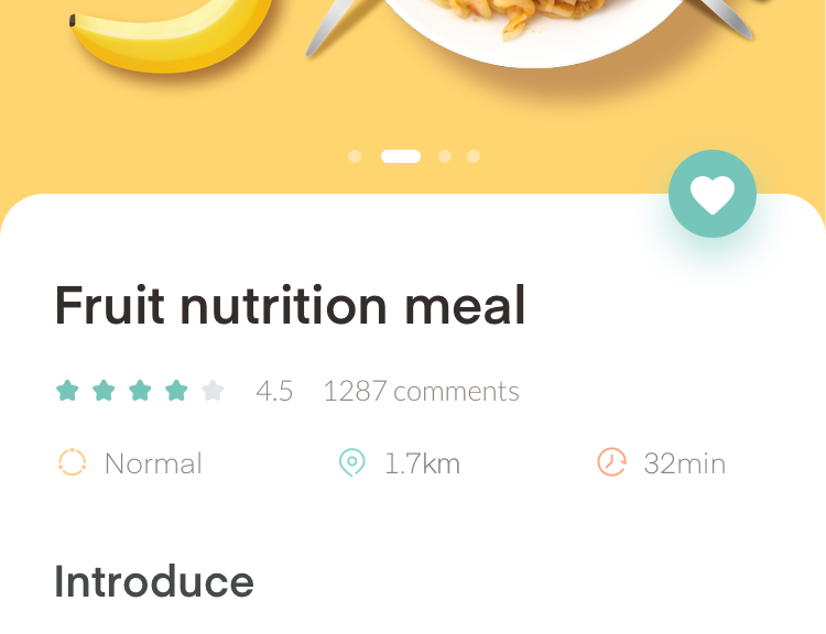 Food delivery App by Xupan on Dribbble