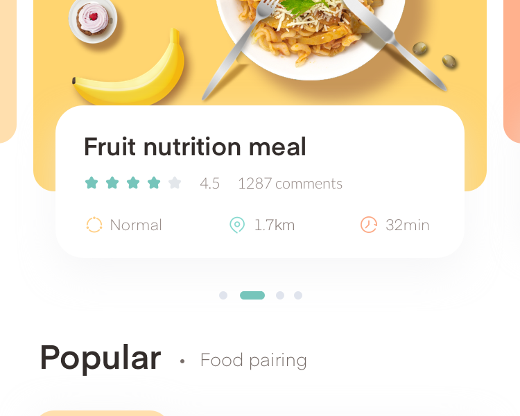 Food delivery App by Xupan on Dribbble