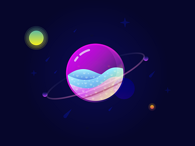 planet illustration