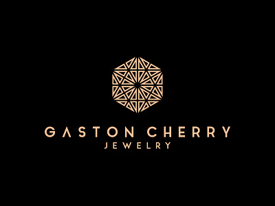 Gaston Cherry Jewelry elegant jewelry logo