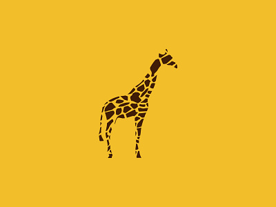 Giraffe design giraffe logo mosaic