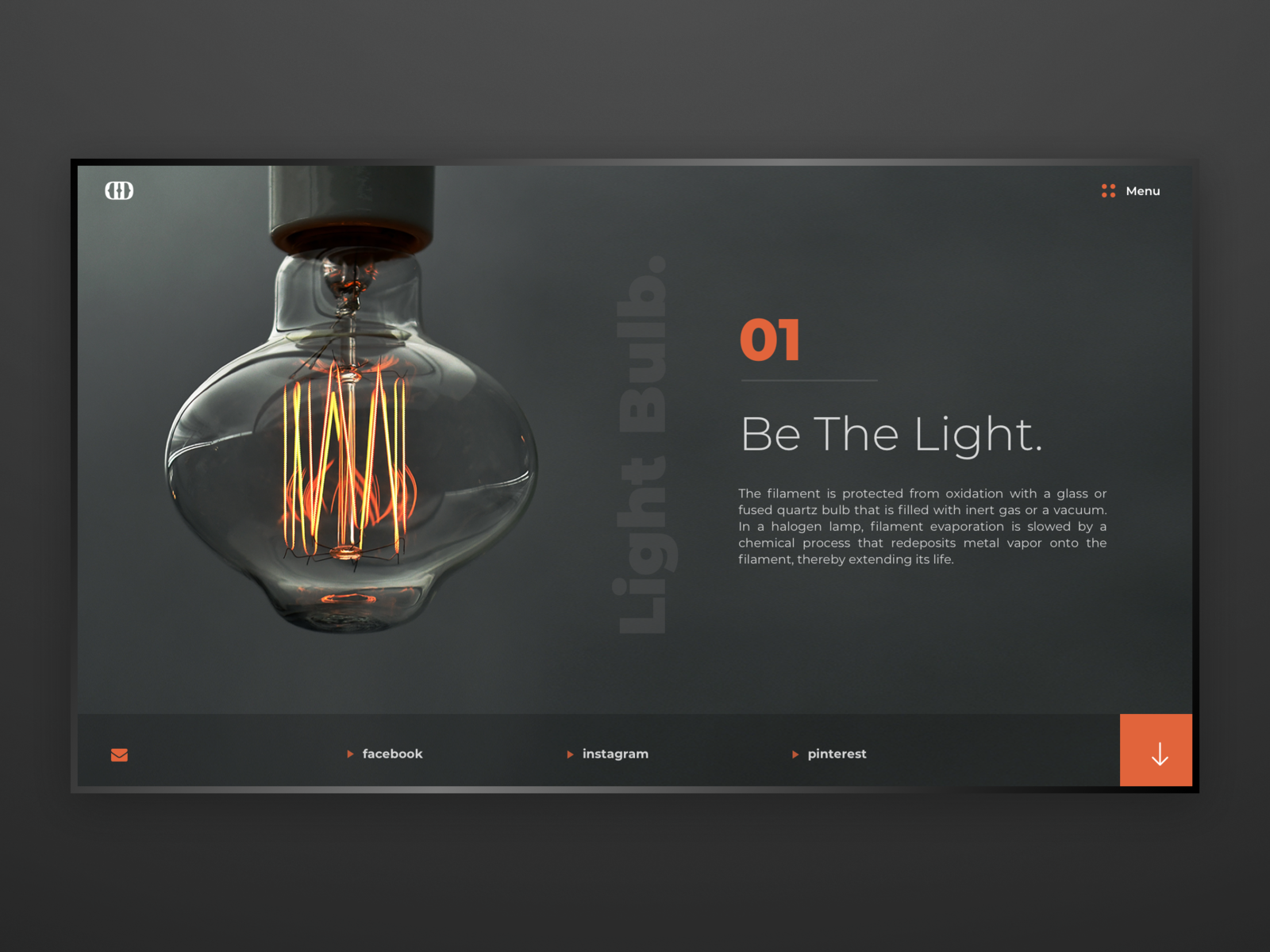 Light Bulb /  UI by Zoltán Czékmány on Dribbble