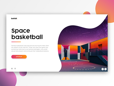 Space Basketball / Web UI