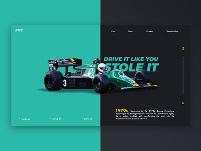 F1 / Web UI by Zoltán Czékmány on Dribbble