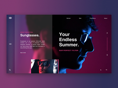 Sunglasses / Web UI