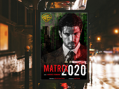 Matrix 2020 Poster illustrator matrix2020 photoshop poster poster art poster design warner brothers