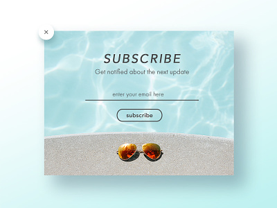 UI#16 Subscribe daily ui design form shop subscribe subscription ui