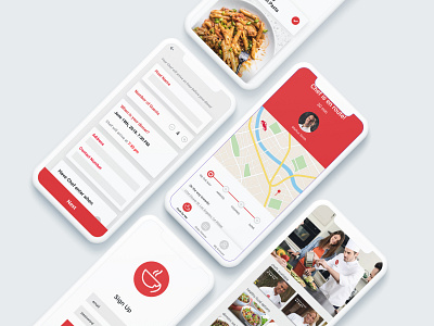 Search for Chef App chef cooking design food food app mobile mobile app mobile app design ui ux