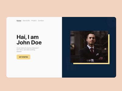 Daily UI 3 design hero landingpage page ui ux web