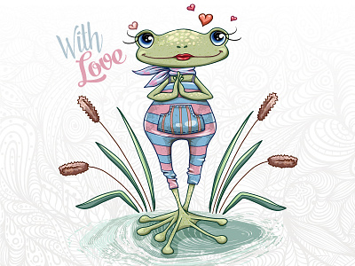 Frog In Love