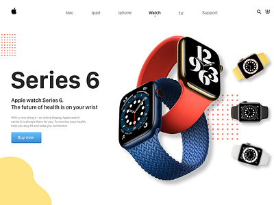 Apple Watch Series 6 Landingpage