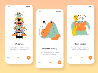 Audiobooks onboarding