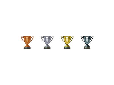 Trophy variants... bronze gold platinum silver