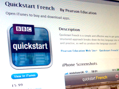 ...and now on the App Store. iphone quickstart