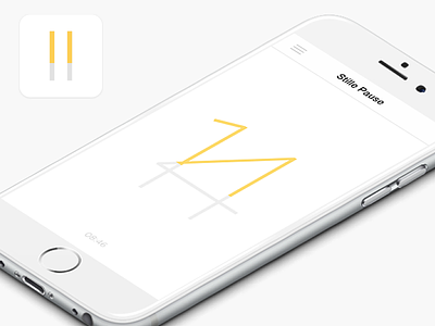Du Hast Pause app meditation minimalism minimalist simple timer