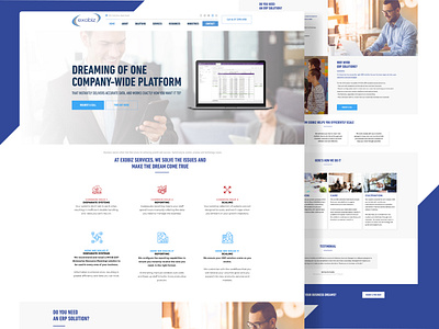 Website design for a software company about us page branding contact form contact us design designer hero banner homepage design webdesign website design