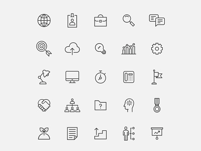 Icon set design graphic design icon set vector