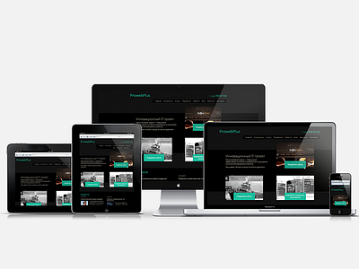 ProwebPlus — Responsive redesign