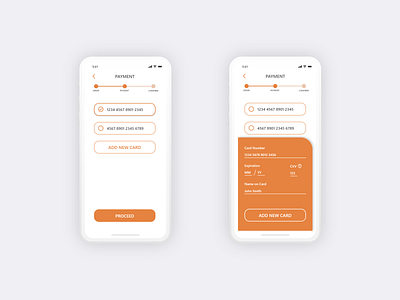 Daily UI #002 Credit Card Checkout