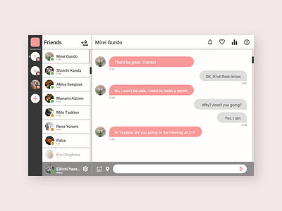 Daily UI #013 Direct Messaging adobexd app daily ui dailyui dailyui 013 design direct message direct messaging ui