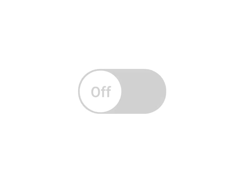 Daily UI #015 On/Off Switch