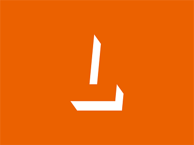 dailylogochallenge Day4 Single Letter Logo: L
