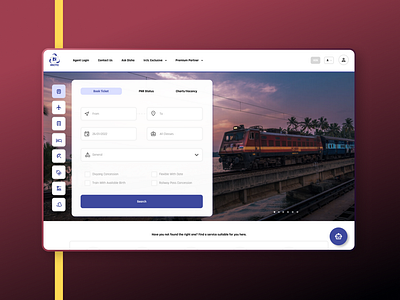 Customary IRCTC Redesign