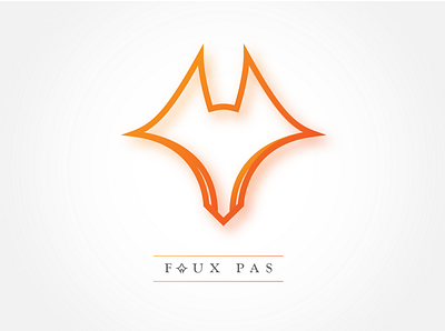 Faux Pas - Minimal Logo branding minimal