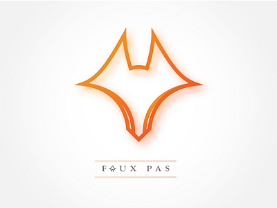 Faux Pas - Minimal Logo