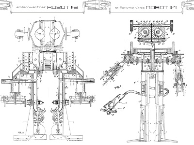 Robot #3 and #4