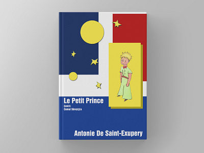 Le Petit Prince - Book Cover Design abstract book cover book cover design book illustration book mockup cover design design illustration mockup vector