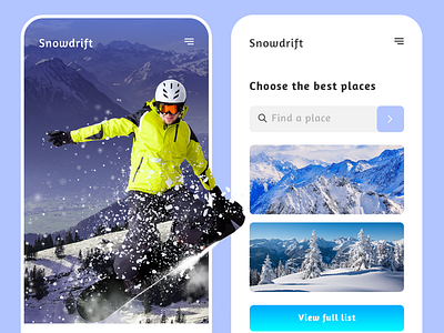 Snowdrift - Mobile Responsive Design