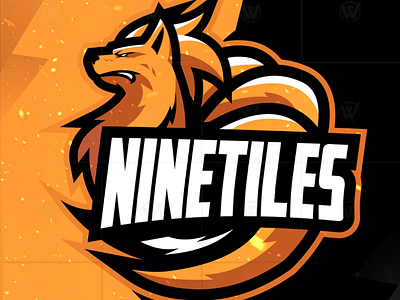 Nine tales logo esportlogo ninetale