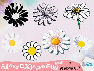 Free Free 334 Vector Daisy Flower Svg SVG PNG EPS DXF File