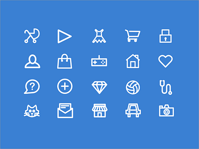 ECommerce Line Icons