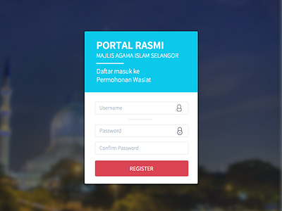 WIP - Sign Up Modal for MAIS